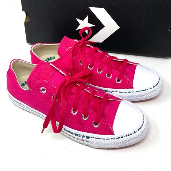 Converse Chuck Taylor AS Low Top Canvas Pink Women - Picture 7 of 9